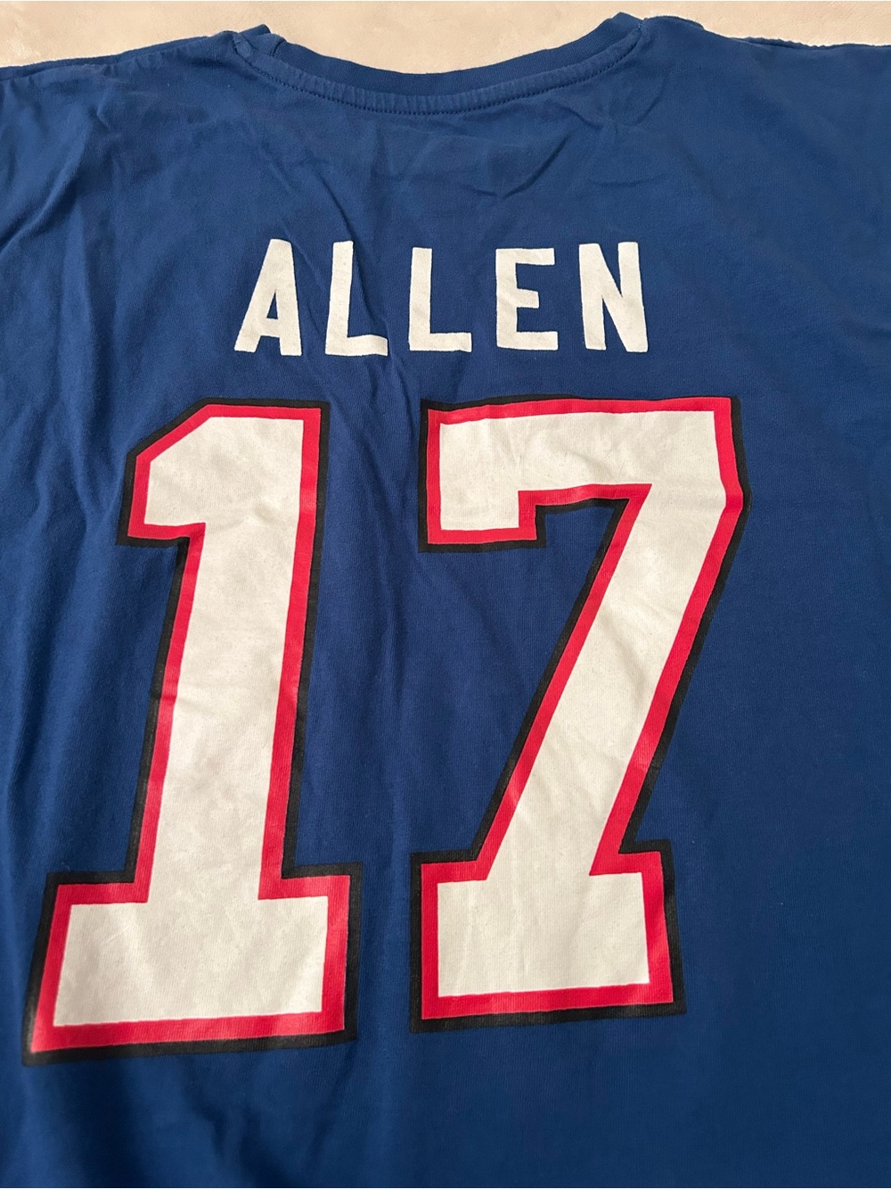 NFL Buffalo Bills Josh Allen #17 Sleeveless Player Tee - Picture 9 of 10